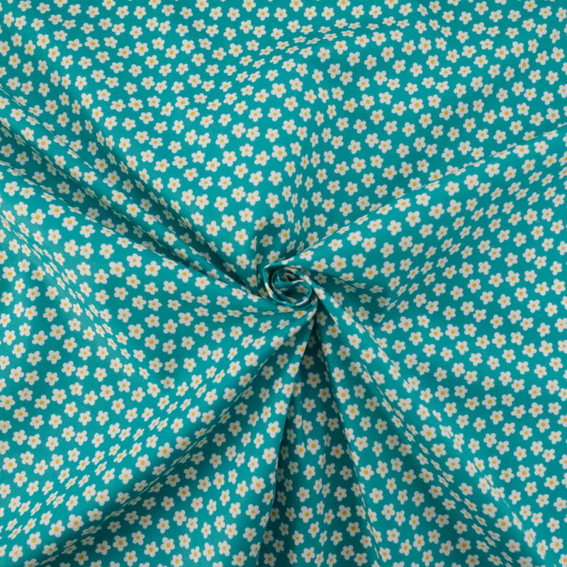 Peacock Flower Cotton Poplin - Maison Klem